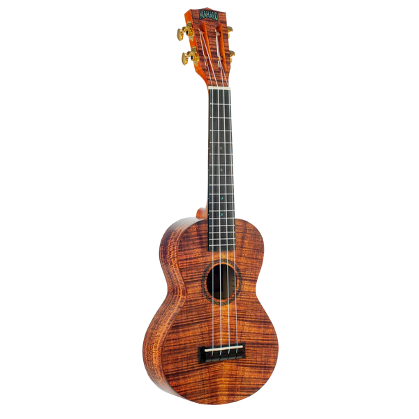 Mahalo Artist Series Koa Flame Graphic Concert Ukulele