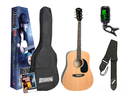 Redding 50 Series Spruce Top Dreadnought Guitar Pack (Natural Finish)