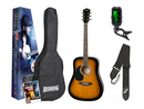 Redding 50 Series Spruce Top Dreadnought Guitar Pack in Sunburst (Left-Handed)