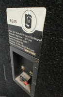 RG15 Disco/Party 15" & Horn Cabs S/H Pair Black