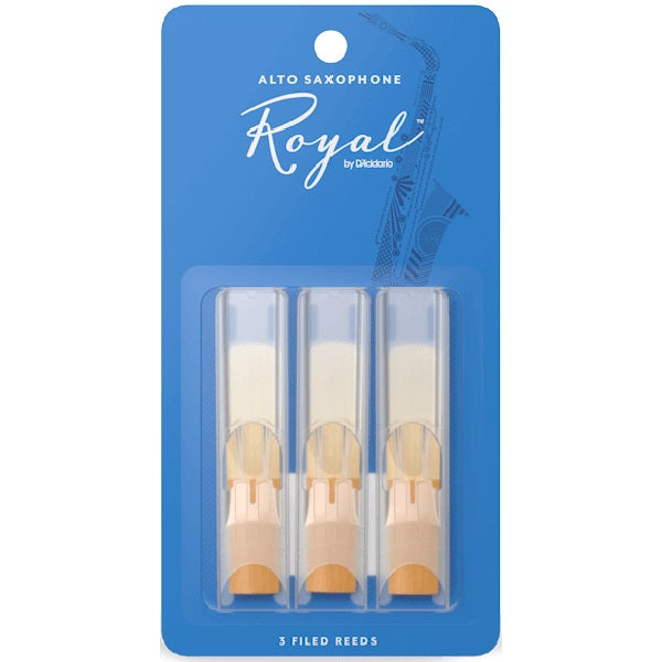 Rico Royal Alto Saxophone 2.5 Reeds 3 Pack