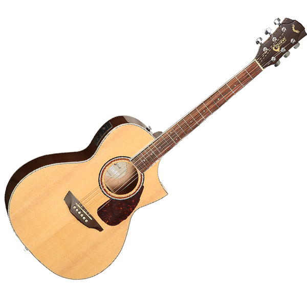 Samick SGW Series 350 Spruce Top Grand Concert Acoustic Electric Guita