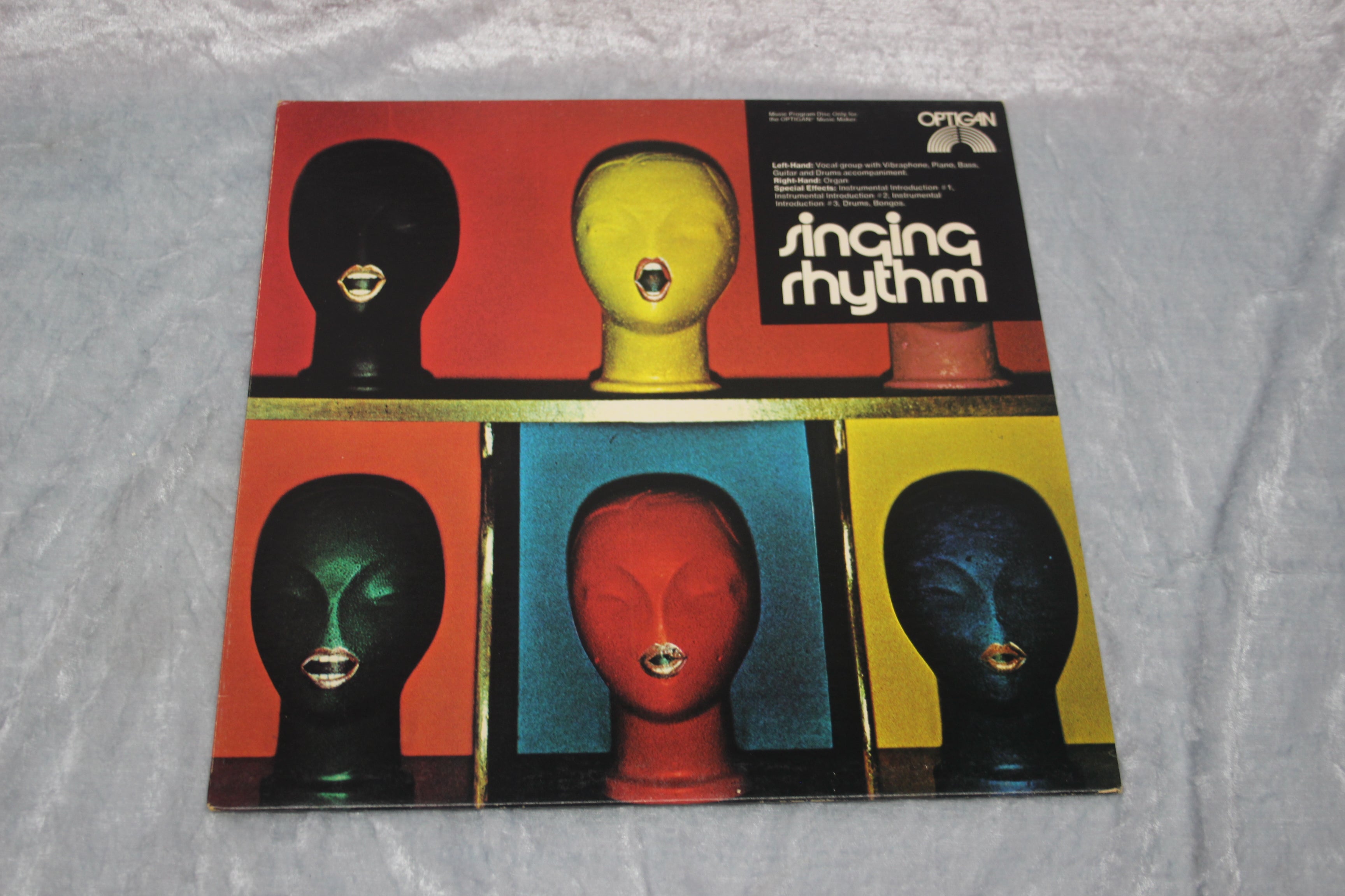 Optigan Disc Singing Rhythm