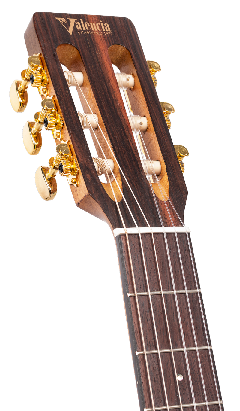 Valencia Full Size Classical Guitar PU Classic Sunburst Satin