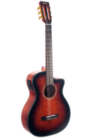 Valencia Full Size Classical Guitar PU Classic Sunburst Satin