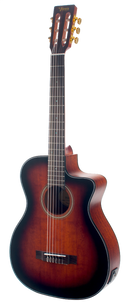 Valencia Full Size Classical Guitar PU Classic Sunburst Satin