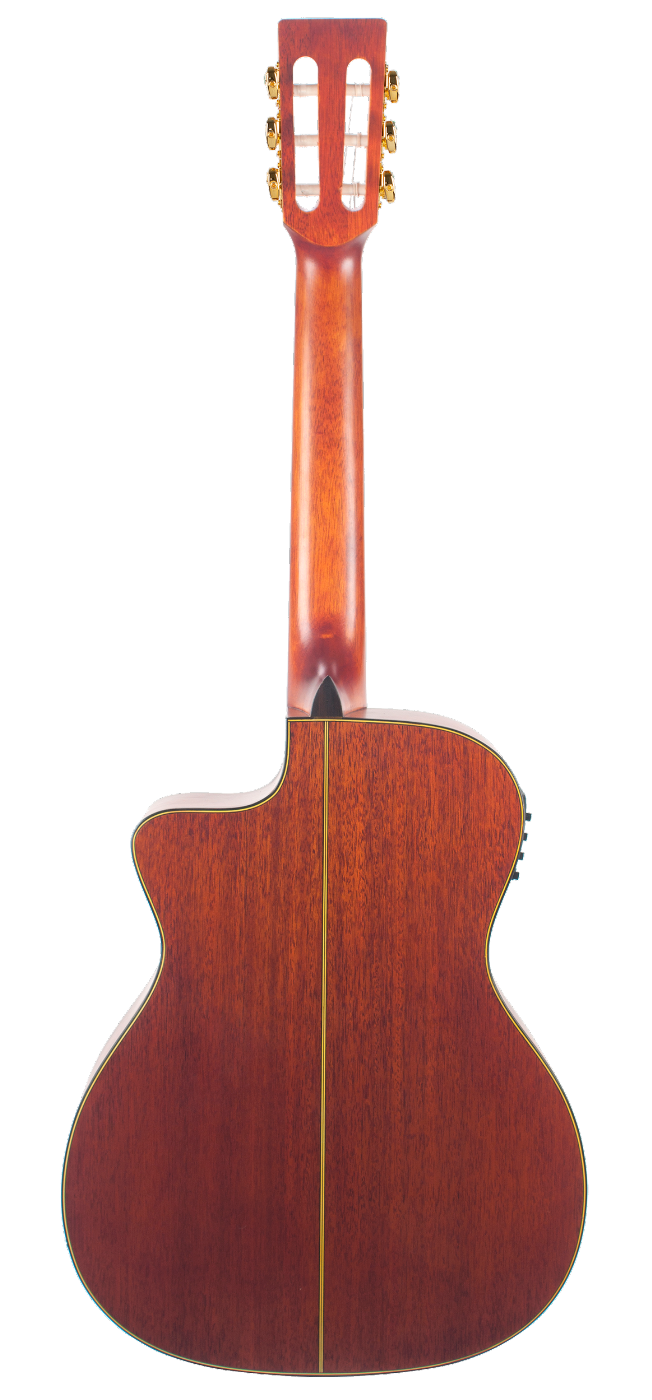 Valencia Full Size Classical Guitar PU Classic Sunburst Satin