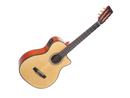 Valencia 430 Series Spruce Top Auditorium Classical Electric Guitar in Natural Satin