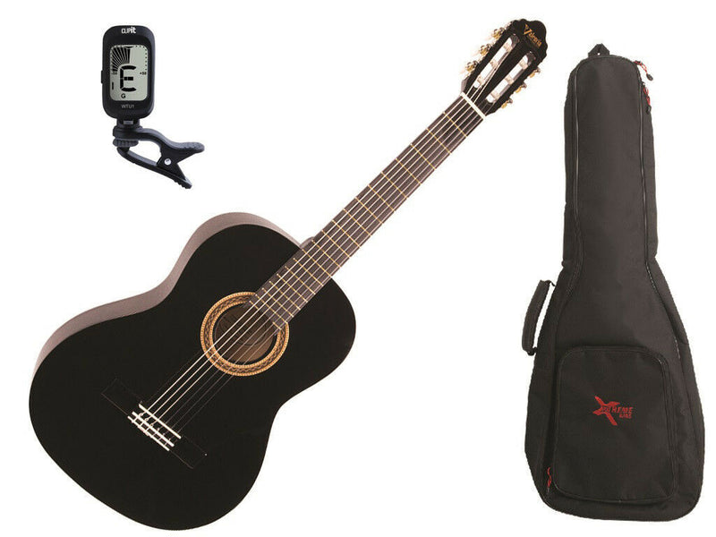 Valencia VC102 Standard 1/2 Size Classical Guitar Pack