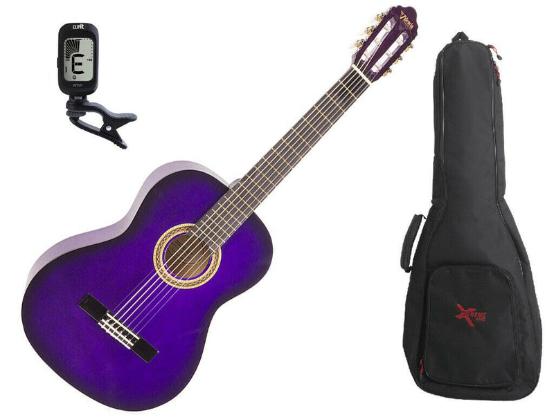 Valencia VC102 Standard 1/2 Size Classical Guitar Pack