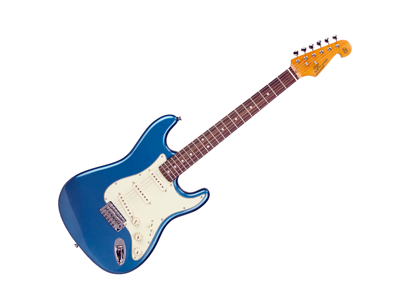 SX Vintage Series Short Scale SC Style Lake Placid Blue Electric Guitar