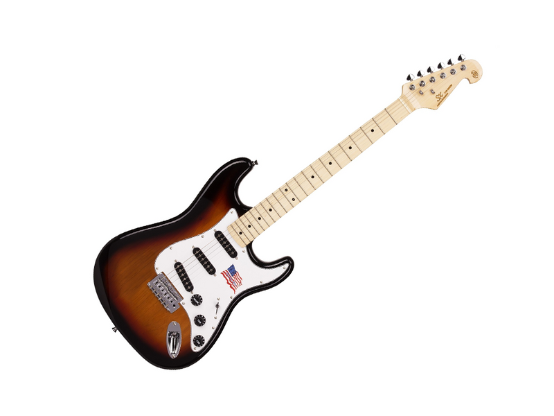 SX Alder Series SC Style Tobacco Sunburst Electric Guitar