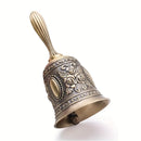 MMC Brass Hand Bell, Tibetan Bell, Wedding Bell, Eid Al-Adha Mubarak Call Bell 11.3cm X 5.4cm