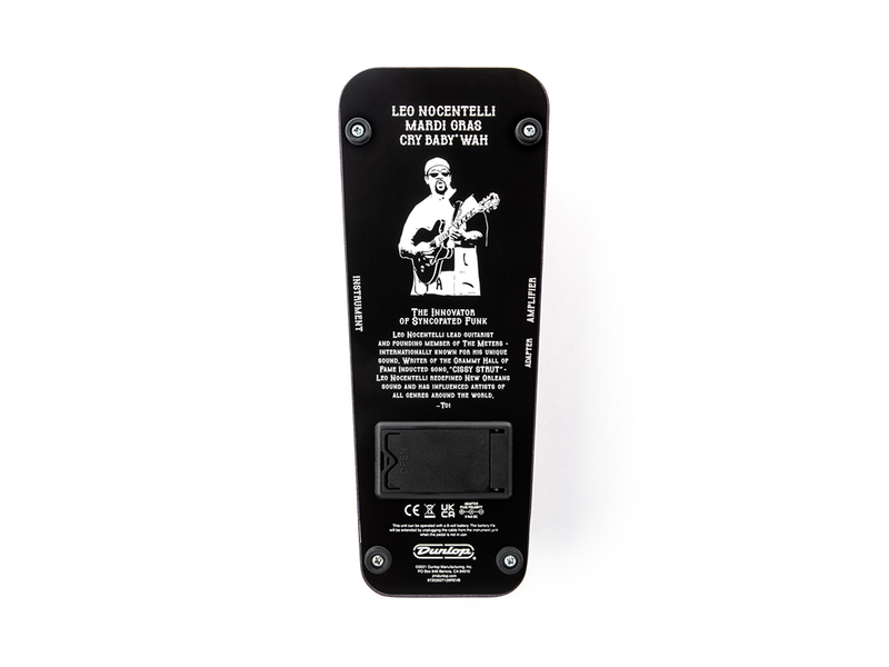 Dunlop Crybaby LN95 Leo Nocentelli Mardi Gras Wah