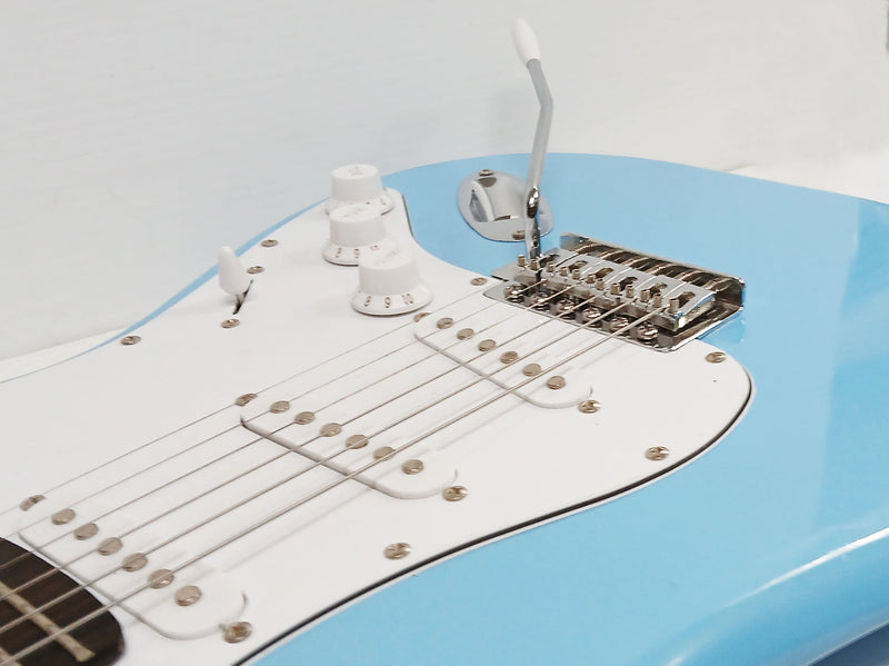 Valen Strat Style Electric Guitar Light Blue
