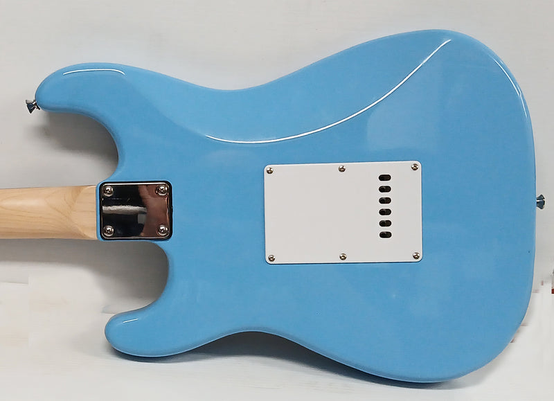Valen Strat Style Electric Guitar Light Blue
