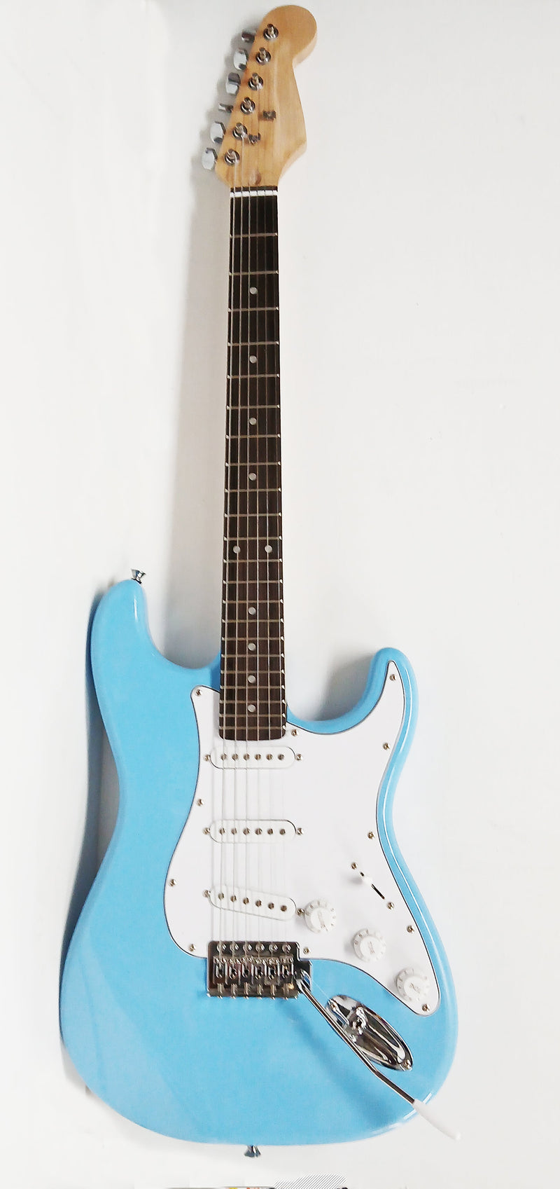 Valen Strat Style Electric Guitar Light Blue