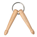 Percussion Drum Stick Key Ring