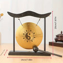 MMC Zen Meditation Gong with Stand, Ringing Copper Alloy, Ideal for Yoga, Sound Healing