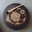 MMC 10 Inch Shamanic Tree of Life Frame Drum with Beater