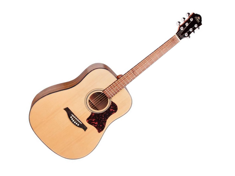 Gilman 50 Series Spruce Top Dreadnought Guitar in Natural Gloss