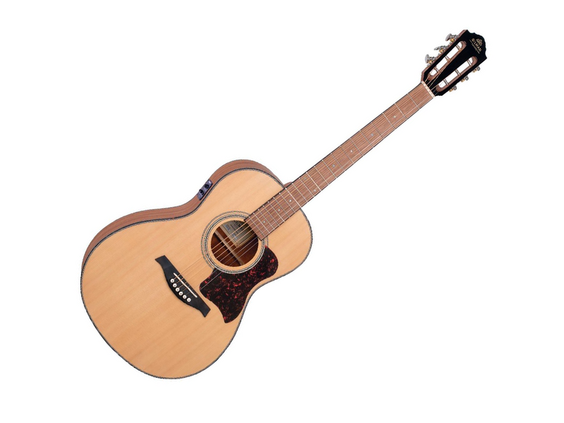 Gilman 40 Series Parlour Acoustic Electric Guitar in Natural Satin