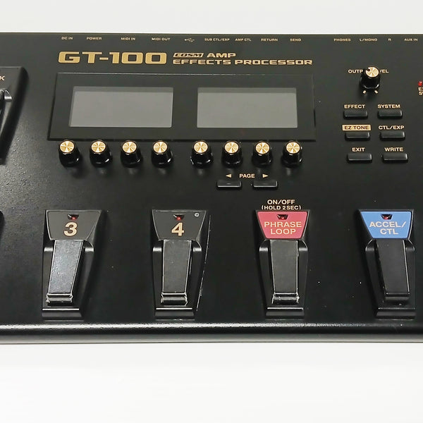 BOSS GT100 ボス　GT100 BOSS GT-100 Ver.2 新品 Amp Effects Processor[ボス][アンプ