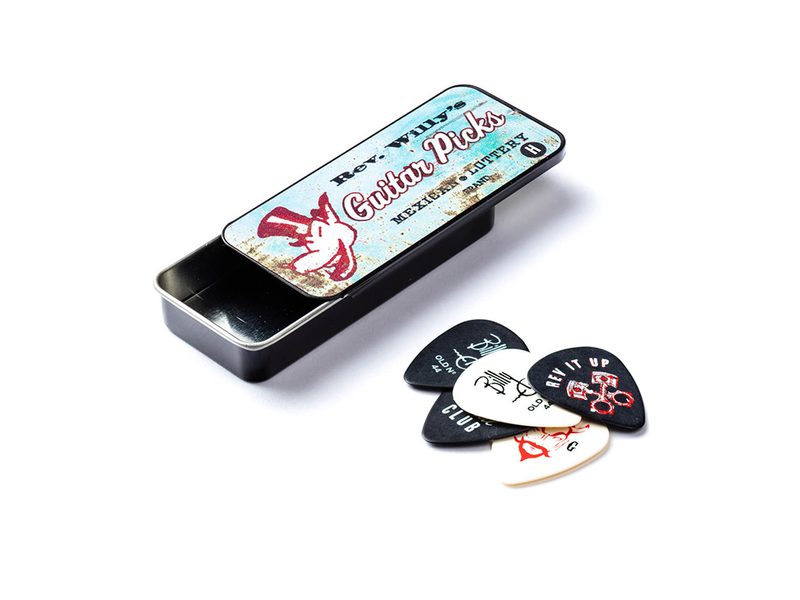 Dunlop Rev. Willy’s Medium Mexican Lottery Brand Collector's Pick Tin