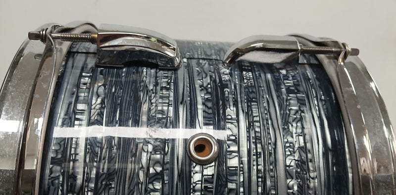 PEARL VISION 10" Grey Swirl  RACK TOM SST BIRCH PLY SHELL