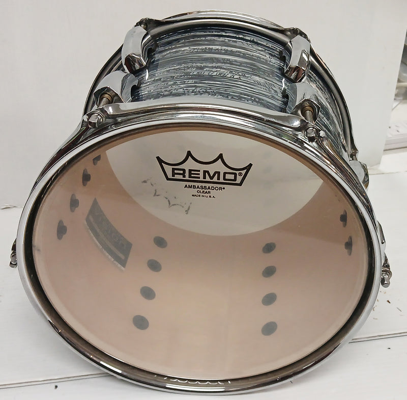 PEARL VISION 10" Grey Swirl  RACK TOM SST BIRCH PLY SHELL