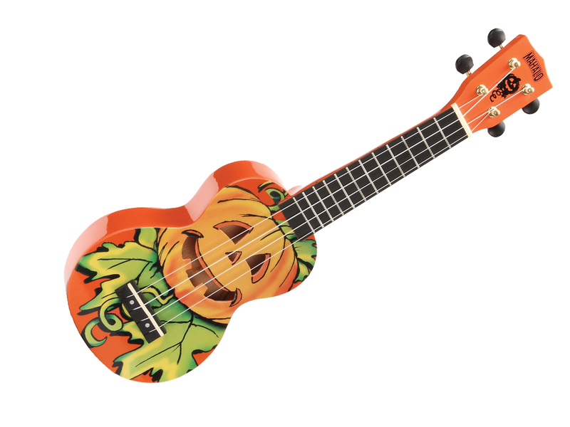 Mahalo Mahaloween Pumpkin Soprano Ukulele