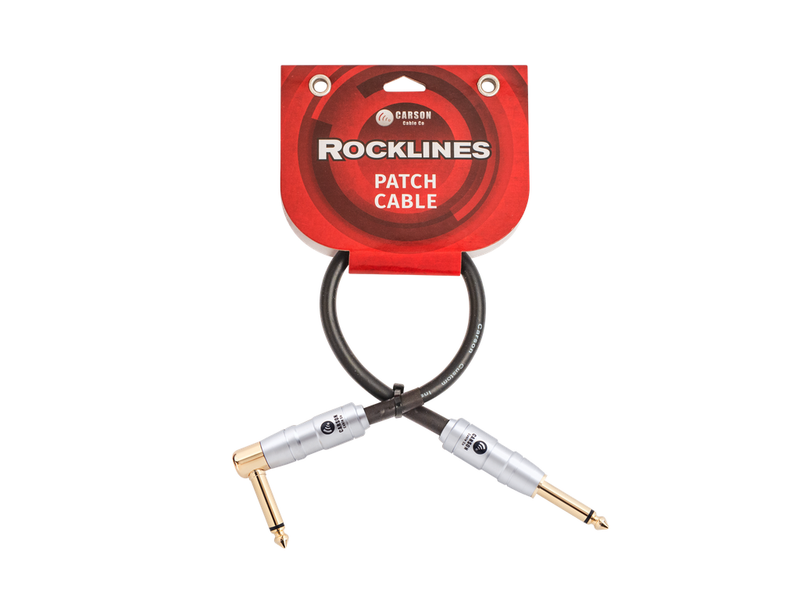 Carson 1' (0.3m) Angled to Straight Patch Cable