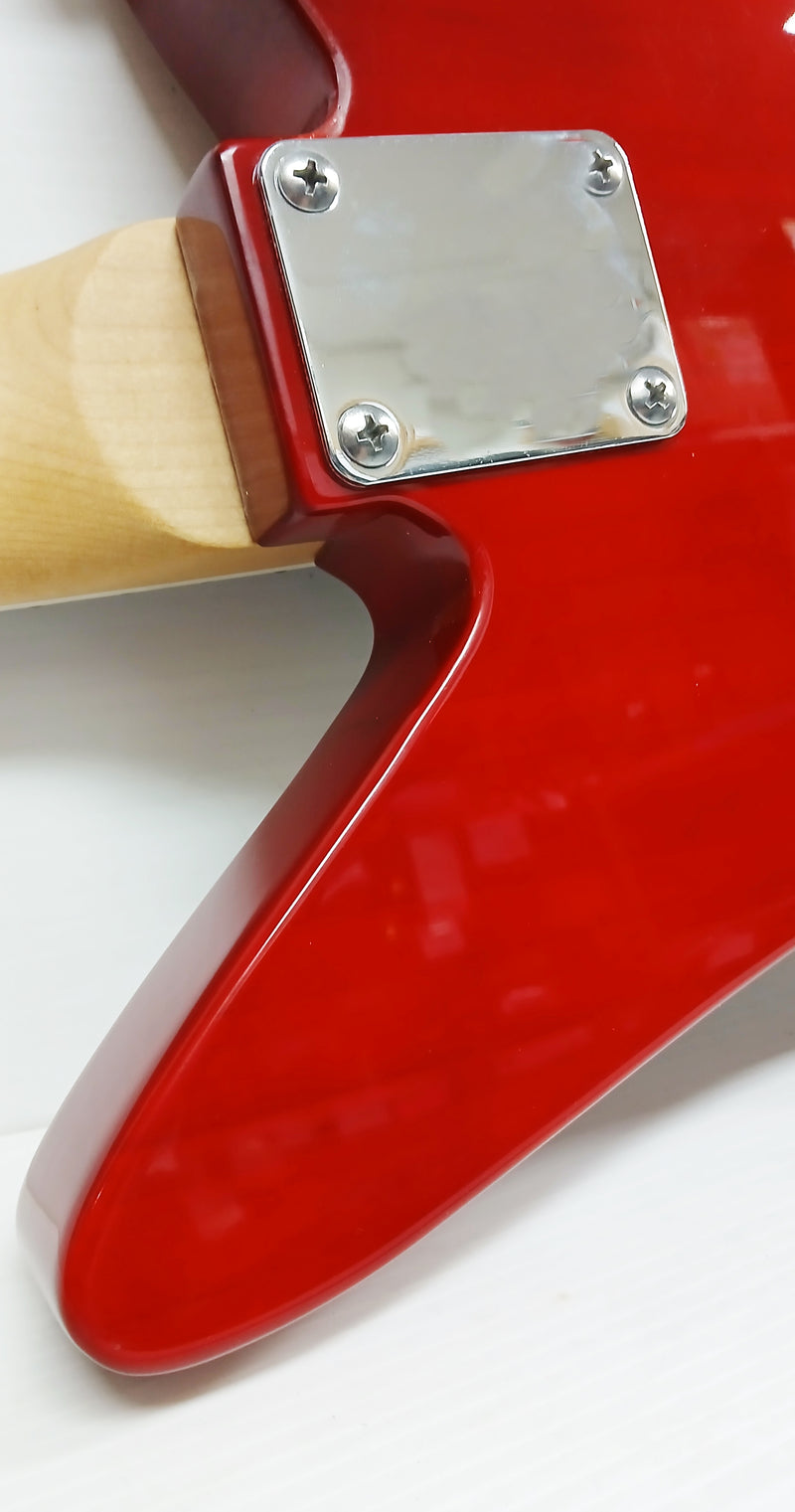 Valen Painted Lady Retro Red Electric Guitar