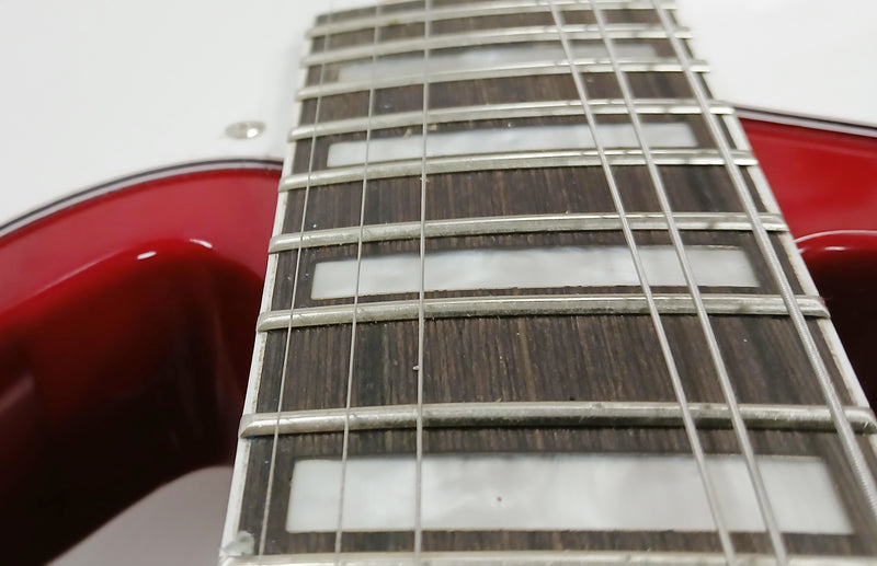 Valen Painted Lady Retro Red Electric Guitar