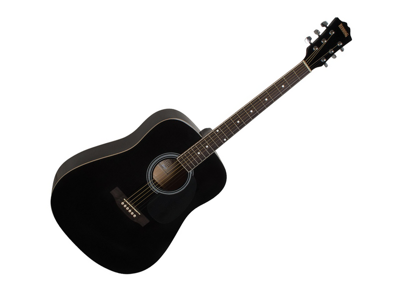 Redding 50 Series Spruce Top Dreadnought Guitar Pack (Black)