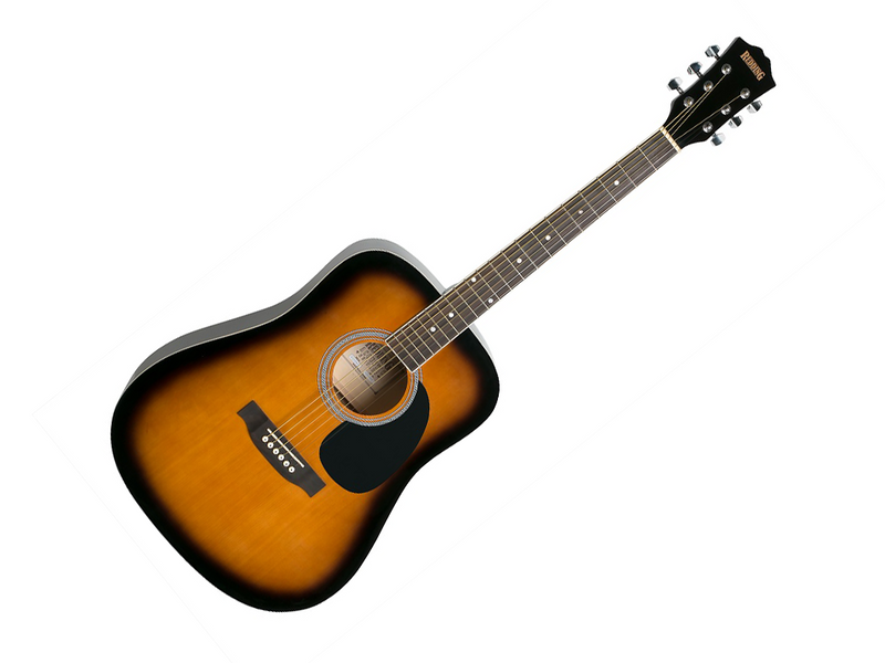 Redding 50 Series Spruce Top Dreadnought Guitar Pack (Tobacco Burst)