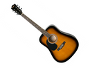Redding 50 Series Spruce Top Dreadnought Guitar Pack in Sunburst (Left-Handed)