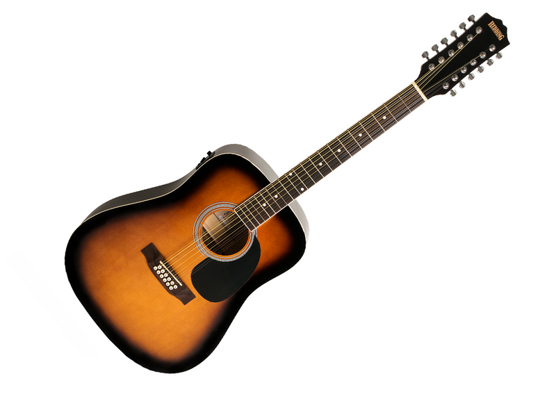 Redding 51 Series Spruce Top Dreadnought 12-String Acoustic Electric Guitar in Tobacco Sunburst