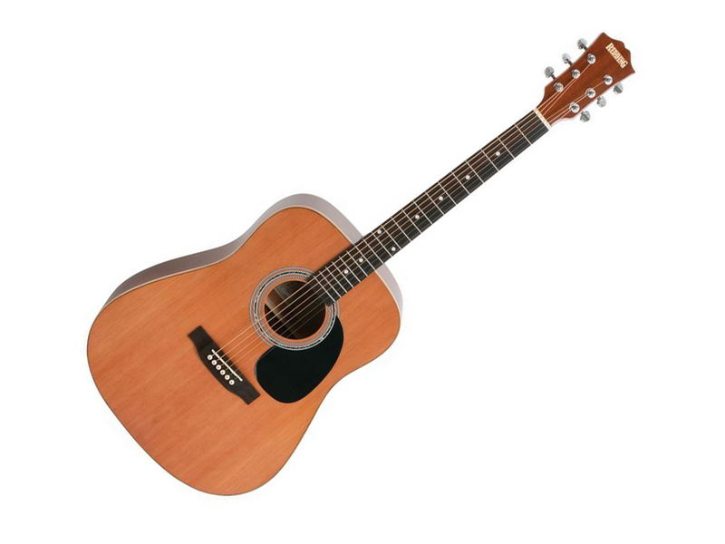 Redding 72 Series Cedar Top Dreadnought Guitar in Natural Gloss