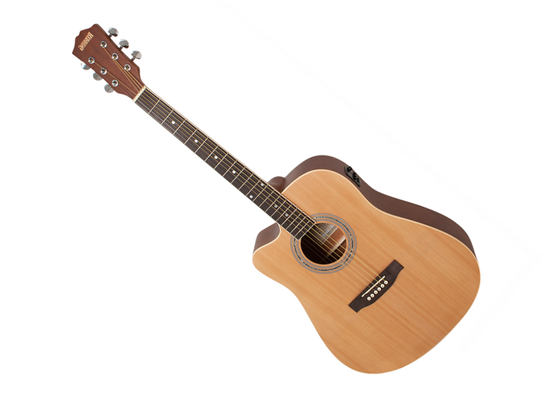 Redding 72 Series Cedar Top Dreadnought Acoustic Electric Guitar in Natural Gloss (Left-Handed)