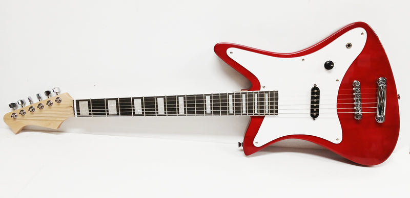 Valen Painted Lady Retro Red Electric Guitar