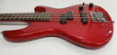 Aria Pro II ASB-60 Integra Series Neck-through Bass (Transparent Red)