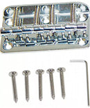 DR PARTS BASS BRIDGE/TAILPIECE CHROME