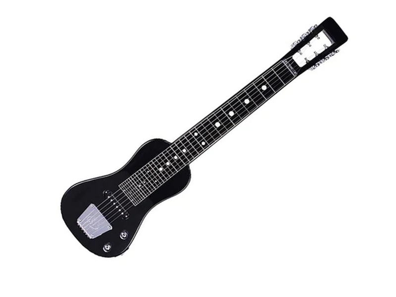 SX 6-string Lap Steel Electric Guitar in Black