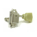 Gotoh Deluxe Acoustic/Electric Machine Heads 3-a-Side Pearloid & Nickel