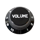 MMC Strat Volume Knob Korean Black