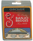 Grover 5 String Banjo Bridge 1/2" Compensated