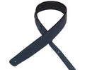 XTR Blue Leather Guitar Strap