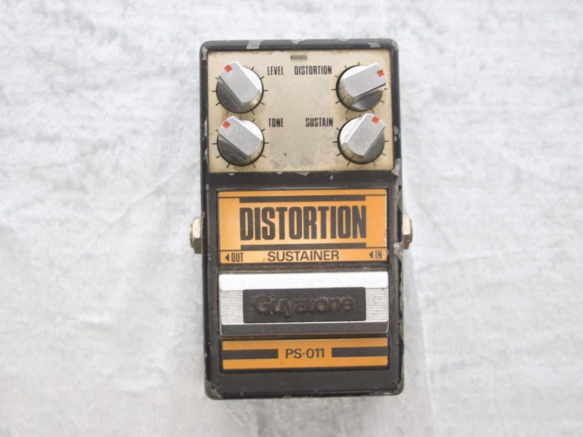 Guyatone PS-011 ディストーション サステナー Guyatone DISTORTION SUSTAINER PS-011 - YouTube