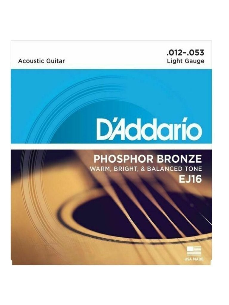 D'addario 12-53 Phosphor Bronze Acoustic Strings